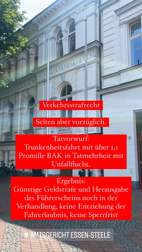 Anwalt bei Trunkenheit im Verkehr