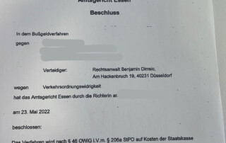 Essen Bußgeldanwalt