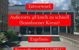 Solingen geblitzt Fahrverbot