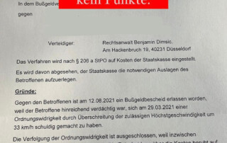 Hattingen Geldbuße Anwalt