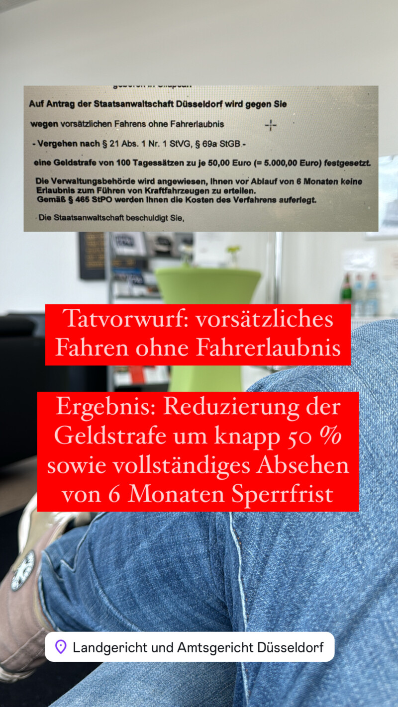 bester Anwalt bei Fahren ohne Fahrerlaubnis