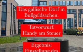 Solingen Handy am Steuer Anwalt