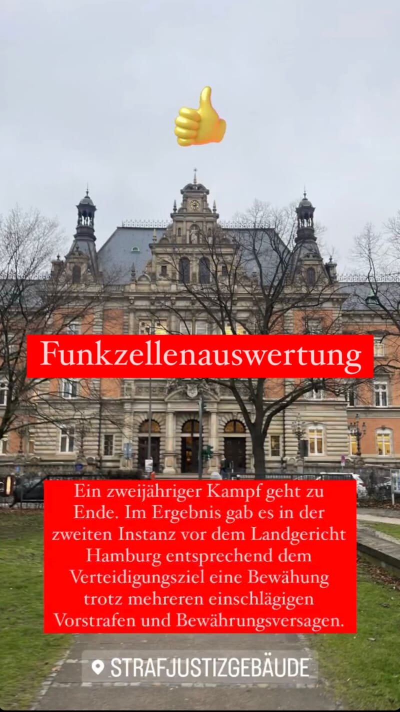 Funkzellenauswertung