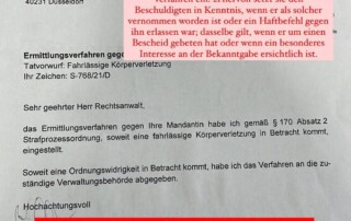 Fahrlässige Körperverletzung