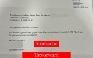 versuchter Totschlag