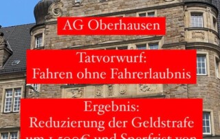 Fahren ohne Fahrerlaubnis Anwalt