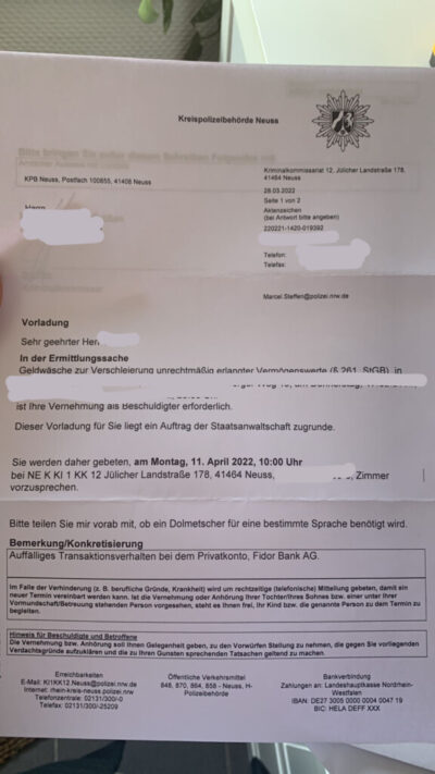 bestern Rechtsanwalt bei Geldwäsche Düsseldorf