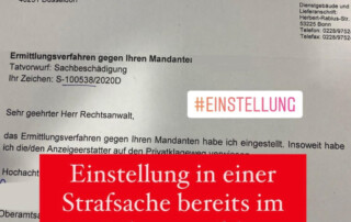 Sachbeschädigung Anwalt