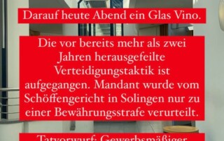 Gewerbsmäßiger Betrug Solingen