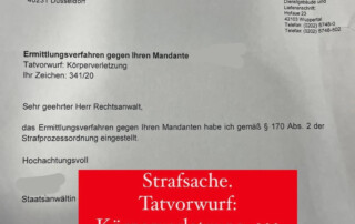 Körperverletzung Anwalt Wuppertal